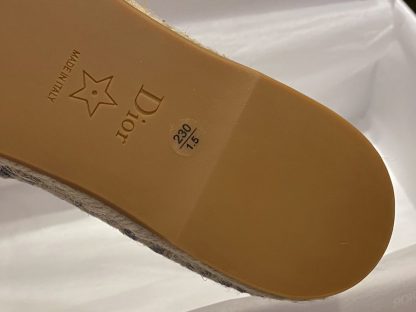  Dior Granville Espadrille Gray For Women 2024 #3329 - Image 2