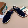  Loro Piana Tennis Walk Sneakers Calfskin Suede #3214 - Image 5