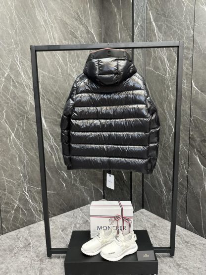 Moncler PAVIN Short Down Jacket Outerwear Black #3558 - Image 9