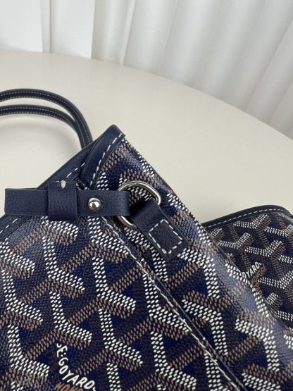  Goyard Anjou GM Bag Navy Blue Tote #3371 - Image 2