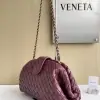  Bottega Veneta Teen Lauren 1980 With Chain Bag Barolo #3709 - Image 10