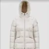 REPLICA MONCLER AVOCE HOODED SHORT DOWN JACKET WHITE #3893