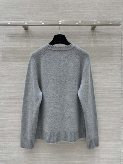  Loro Piana Cellio Crewneck Baby Cashmere Women's Sweater Knitwear #3778 - Image 8