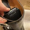  Church's X Miu Miu Brushed Leather Double Monk Brogue Shoes #4029 - Image 15