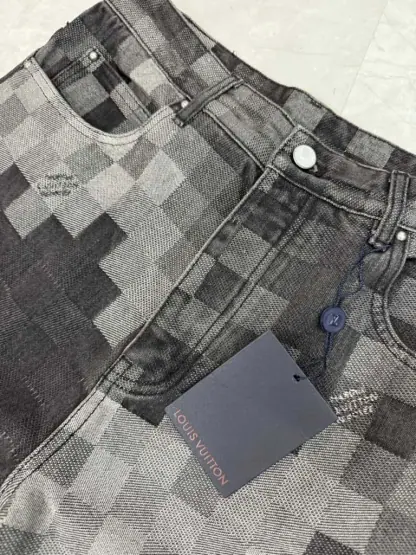  Louis Vuitton Damoflage Classic Jeans 2025 #4171 - Image 4