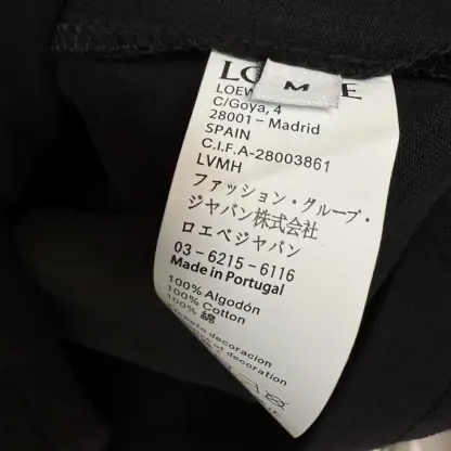  Loewe Loose fit T-shirt in cotton For Men 2025SS #4194 - Image 6